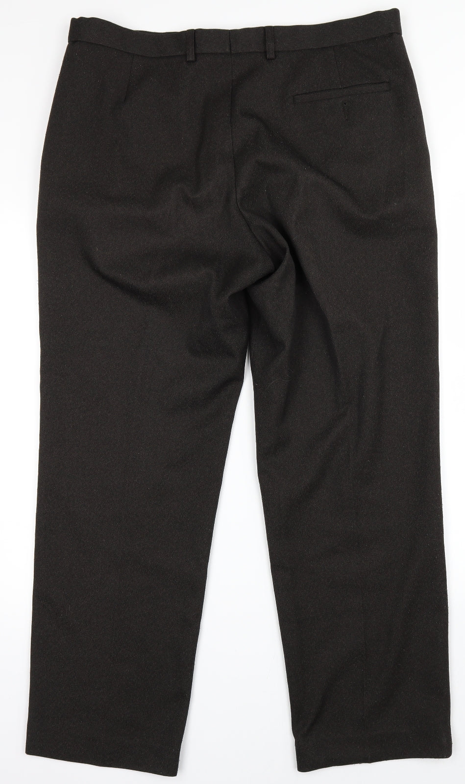Marks & Spencer Mens Brown   Trousers  Size 36 L29 in