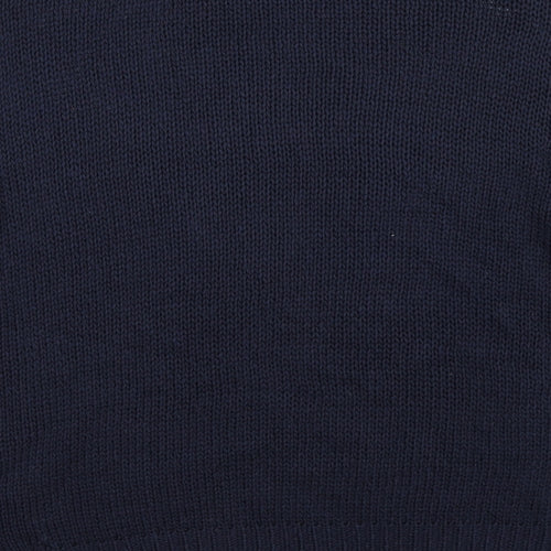 Marks & Spencer Mens Blue  Knit Pullover Jumper Size XS
