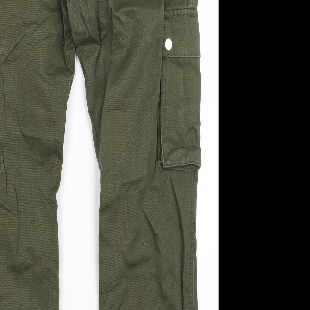 New Look Womens Green   Trousers  Size 14 L27 in