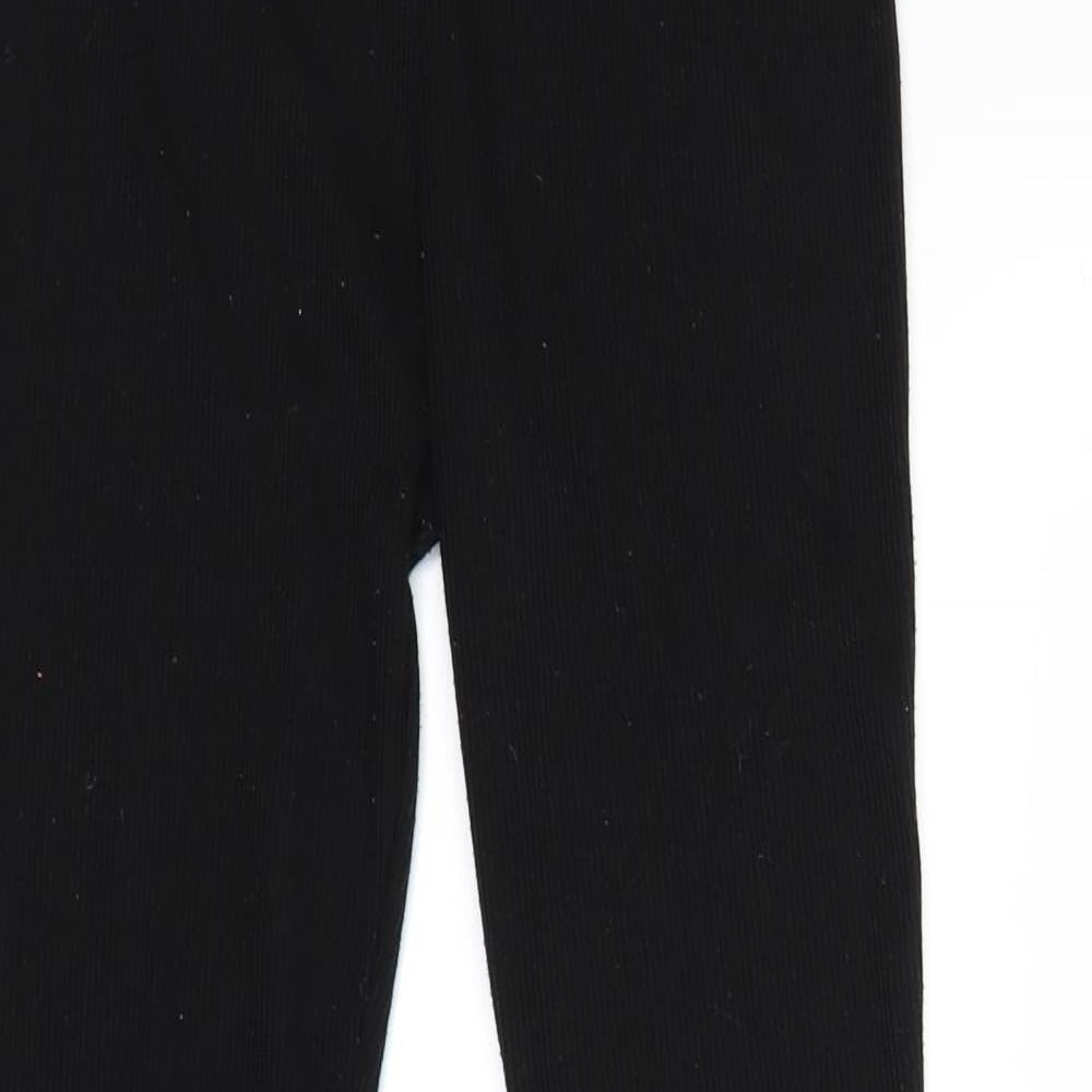 Pretty Little Thing Womens Black   Trousers  Size 6 L32 in