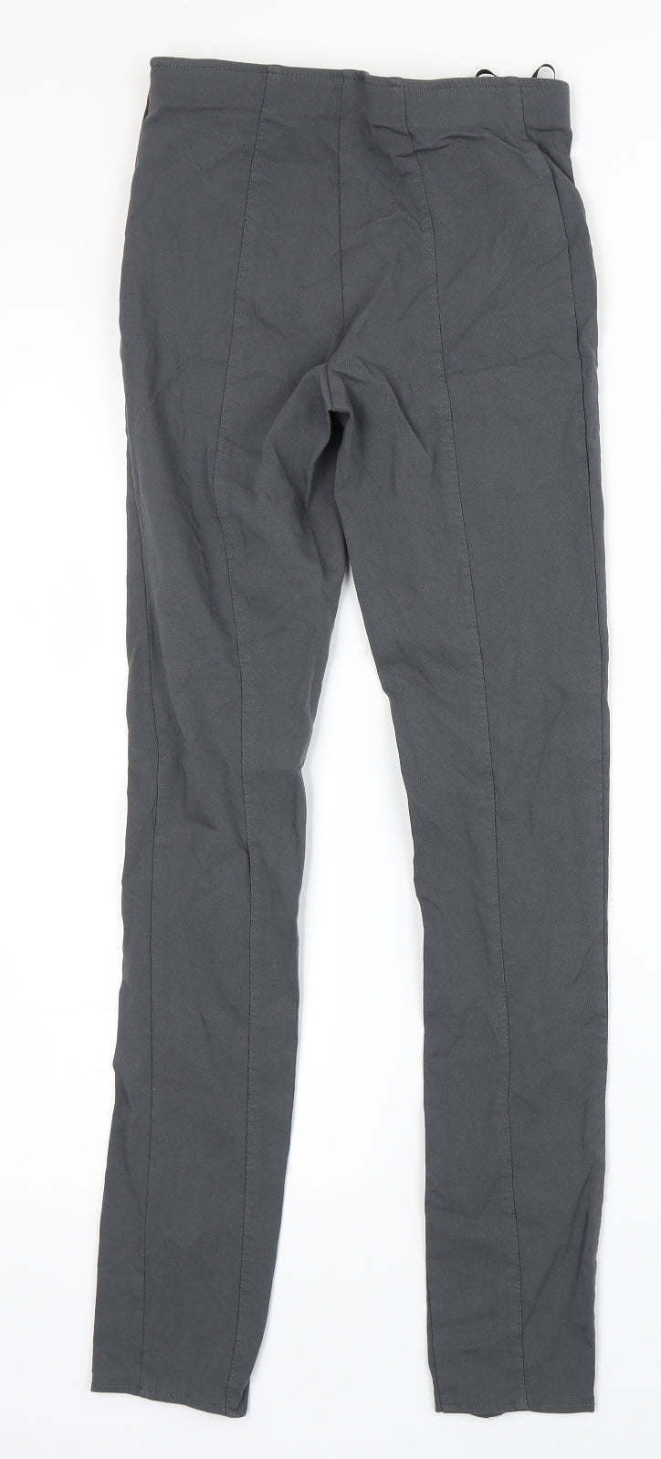 Primark Womens Grey   Dress Pants Trousers Size 4 L26 in