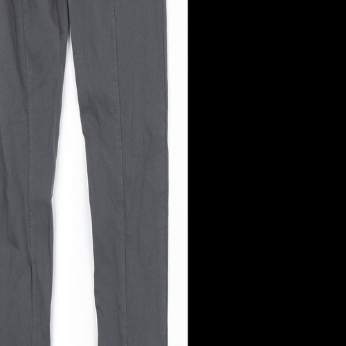 Primark Womens Grey   Dress Pants Trousers Size 4 L26 in