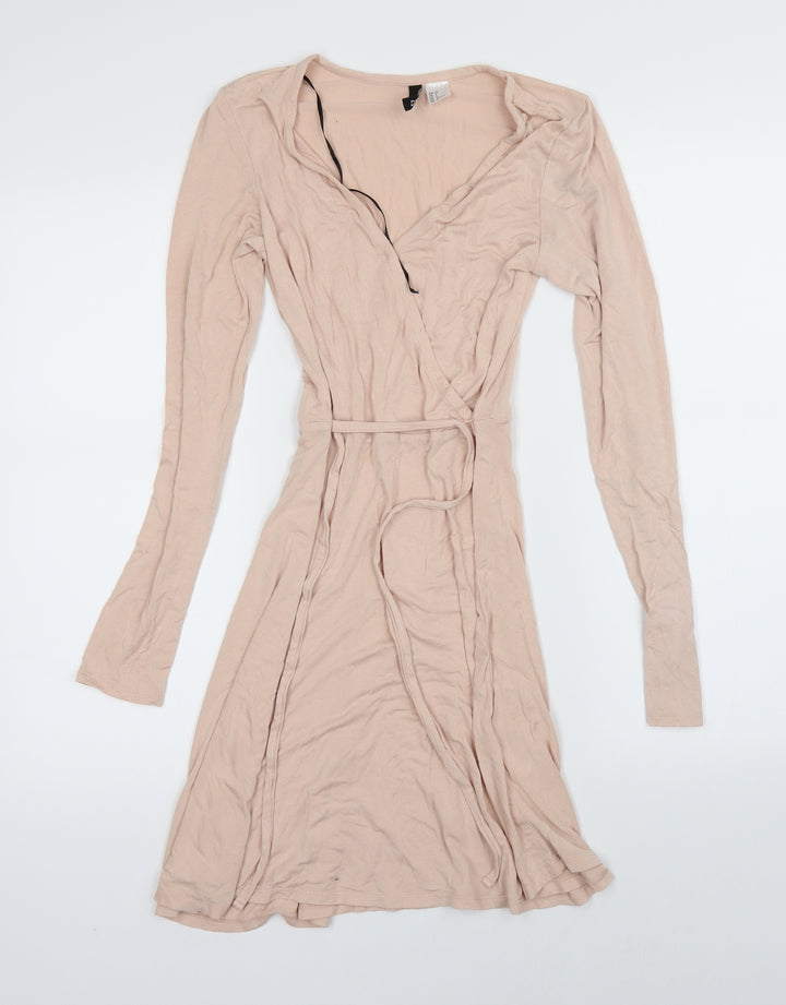 Divided Womens Pink Shift Size 4