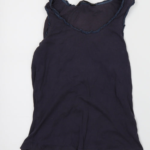Great Plains Womens Blue   Basic Tank Size XS