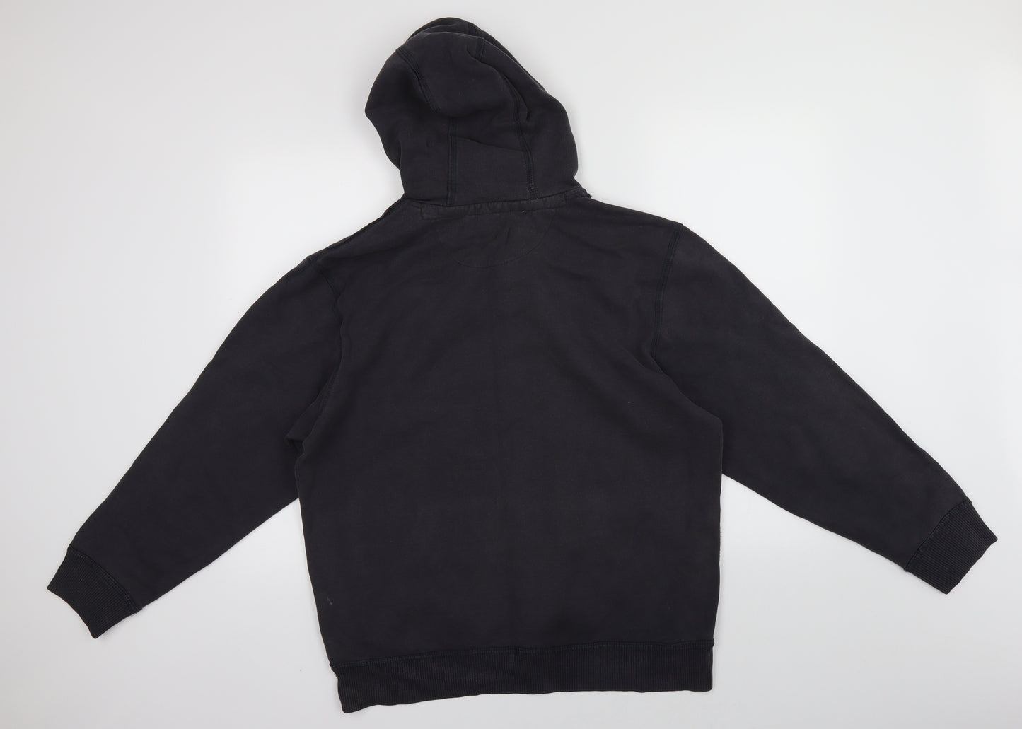 Easy Mens Blue   Pullover Hoodie Size M
