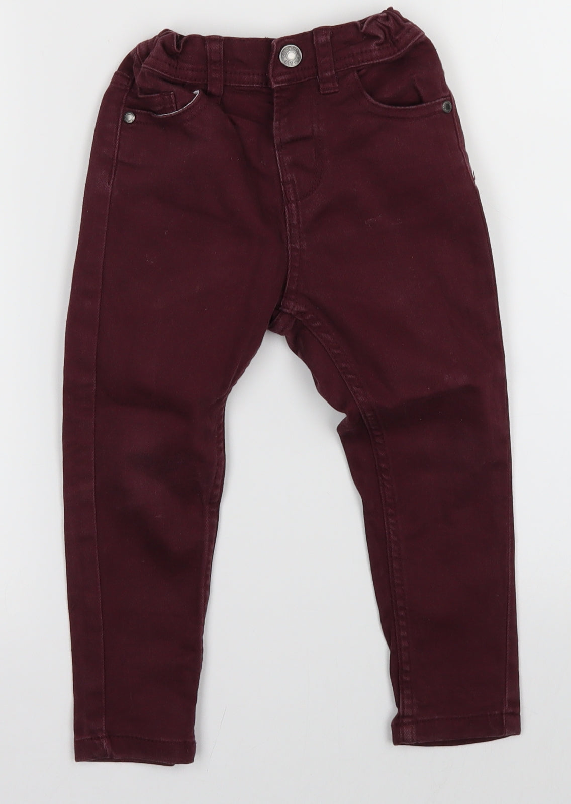 Denim Co Boys Purple   Jegging Jeans Size 3-4 Years
