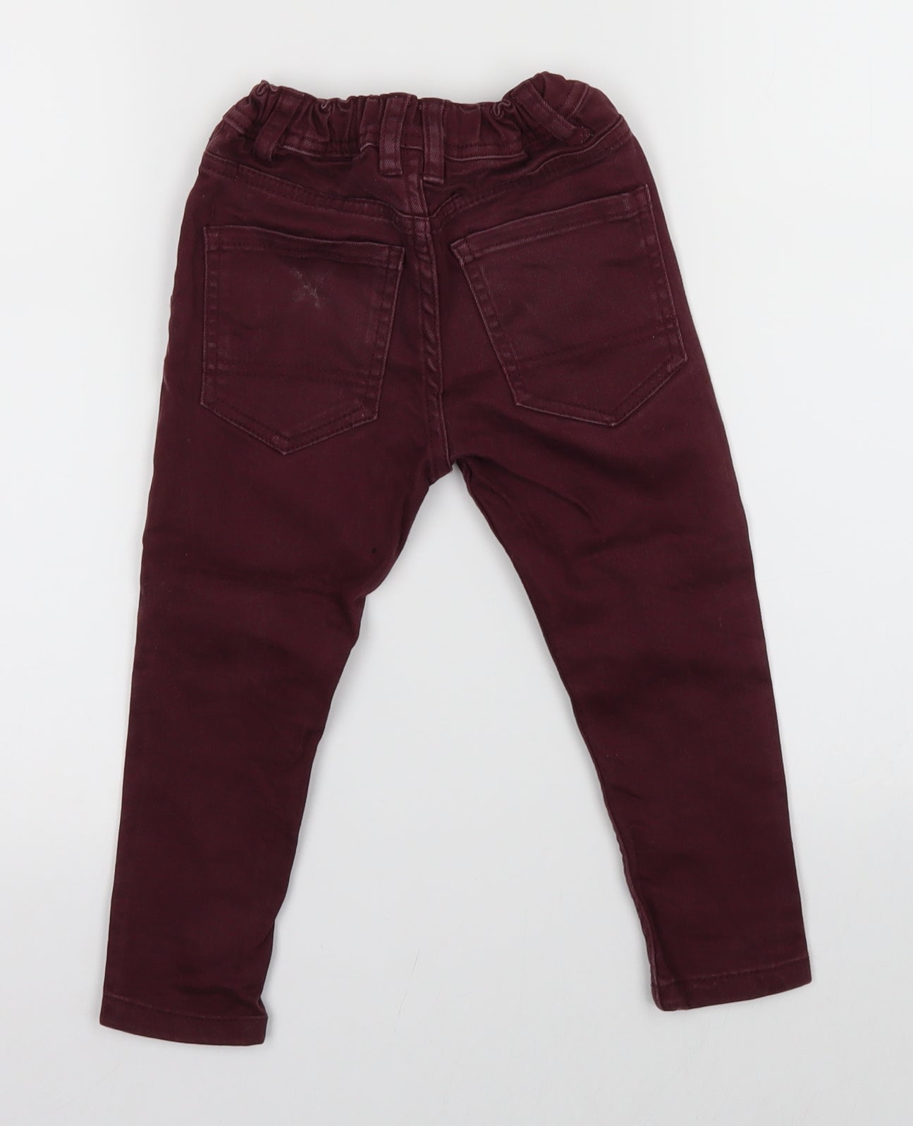 Denim Co Boys Purple   Jegging Jeans Size 3-4 Years