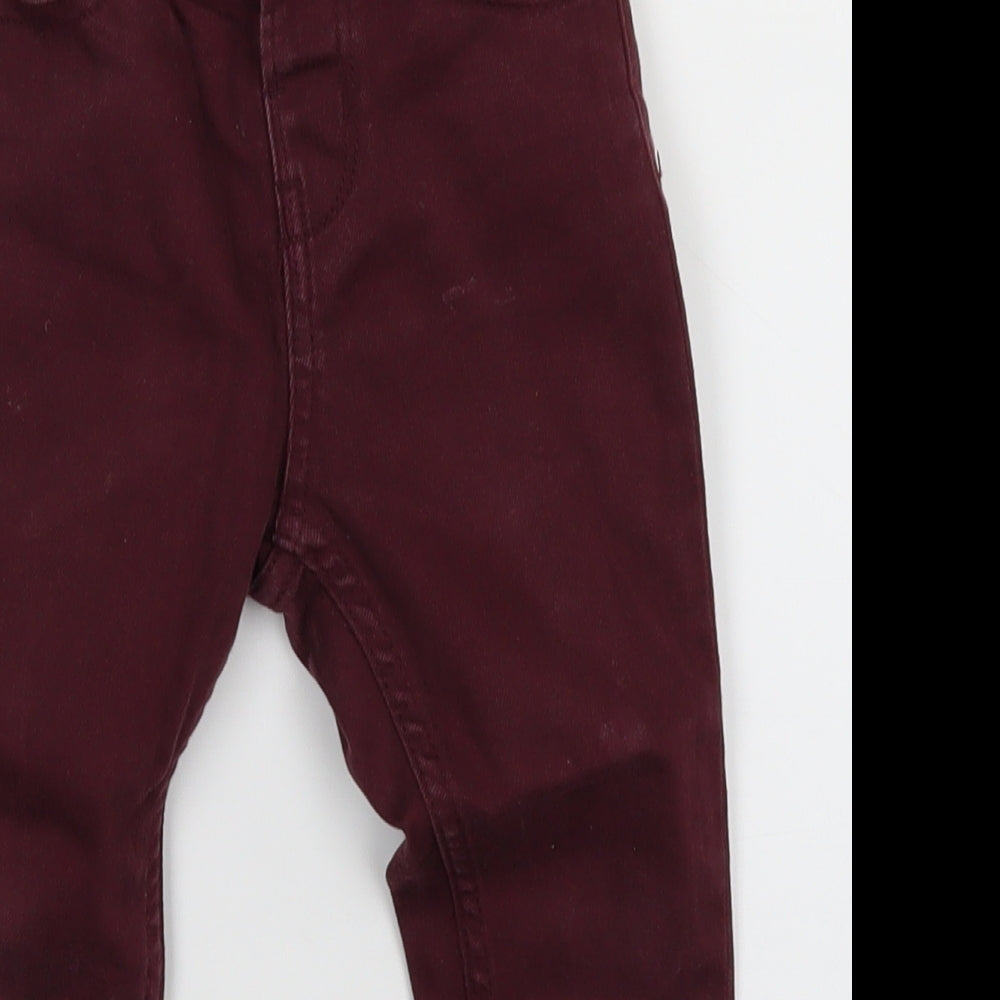 Denim Co Boys Purple   Jegging Jeans Size 3-4 Years