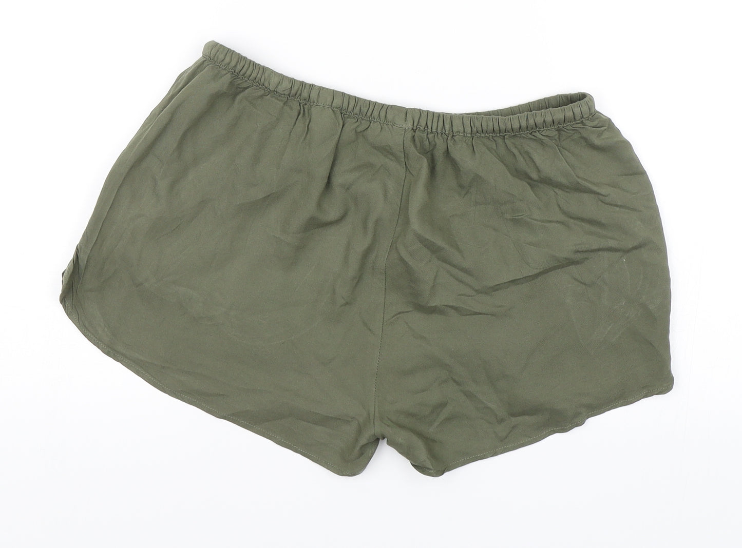 Divided Womens Green   Hot Pants Shorts Size 10