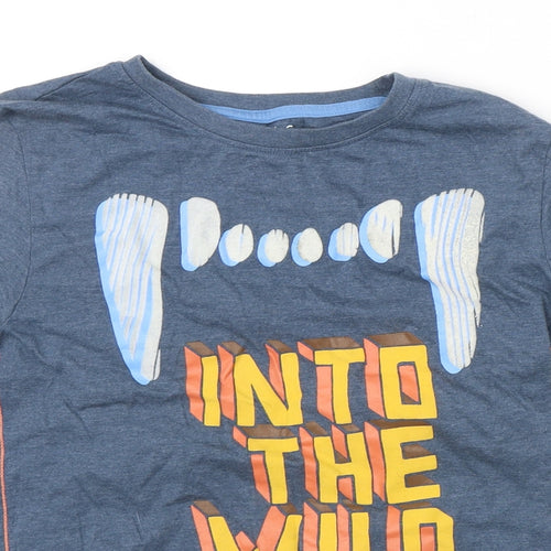 Nutmeg Boys Blue   Basic T-Shirt Size 10-11 Years
