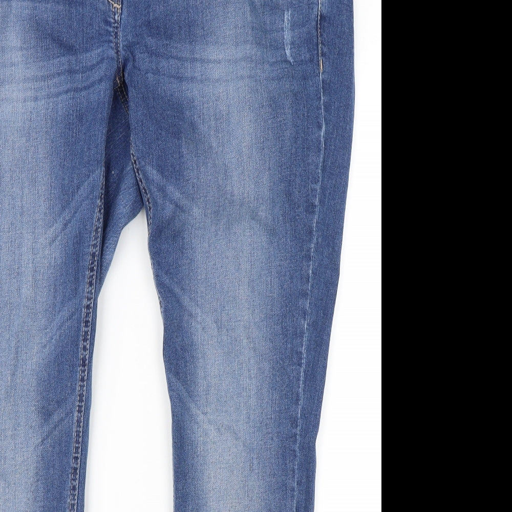 NEXT Womens Blue  Denim Skinny Jeans Size 16 L27 in