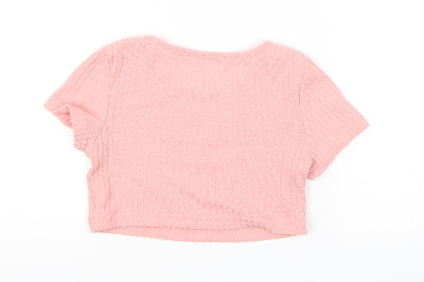 SheIn Girls Pink   Basic T-Shirt Size 7 Years