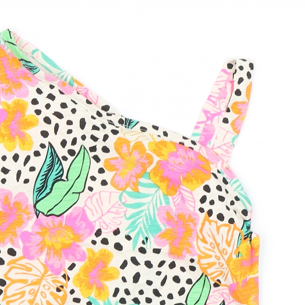 I Love Girls Wear Girls Multicoloured Floral  Basic Blouse Size 8 Years