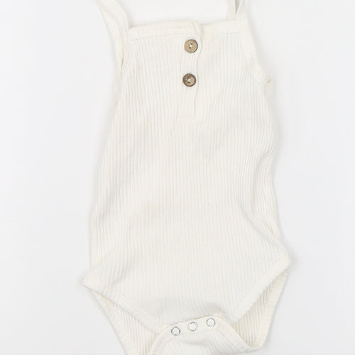 Primark Boys White   Catsuit One-Piece Size 18 Months