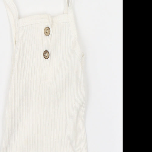 Primark Boys White   Catsuit One-Piece Size 18 Months
