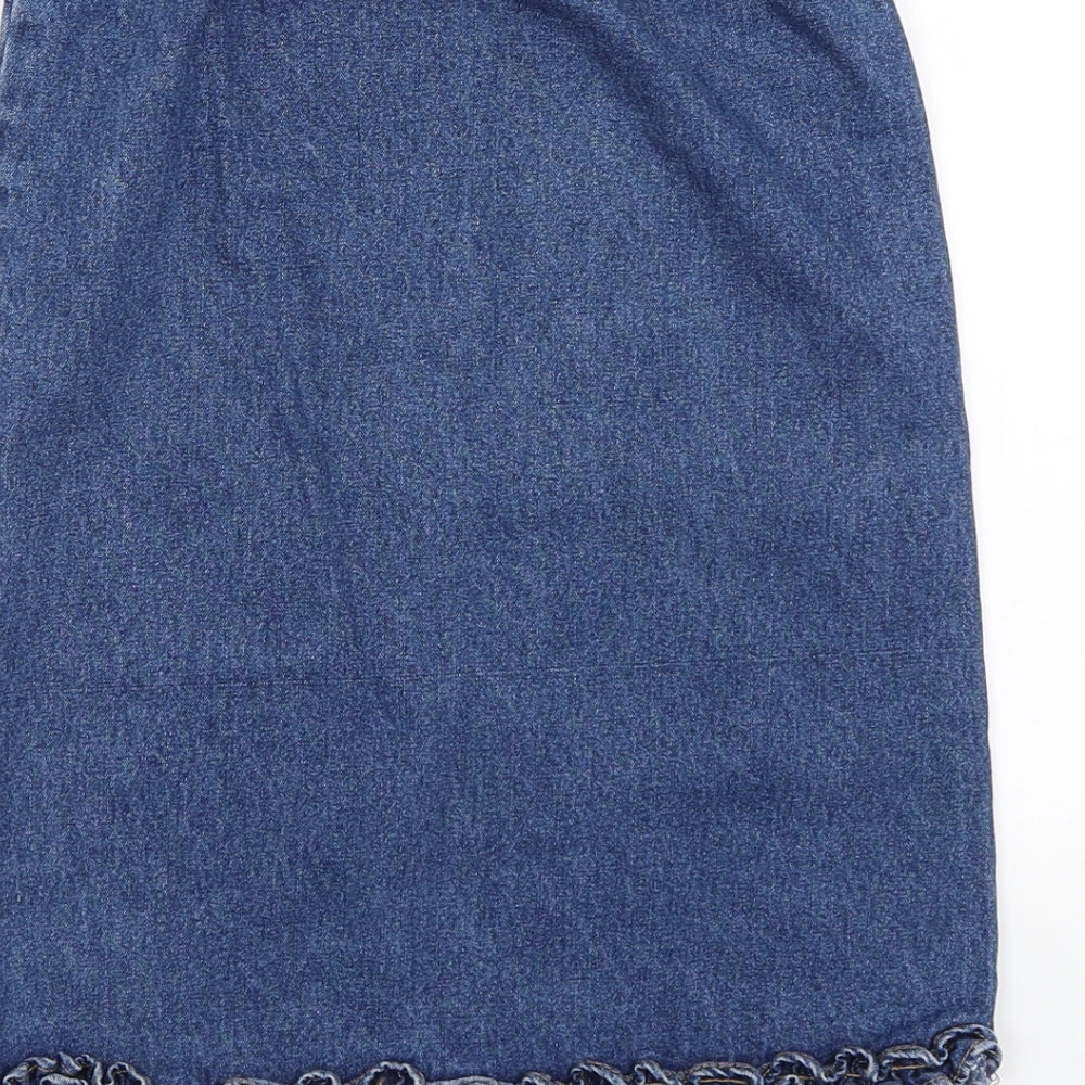 steffens Girls Blue   Straight & Pencil Skirt Size 7 Years