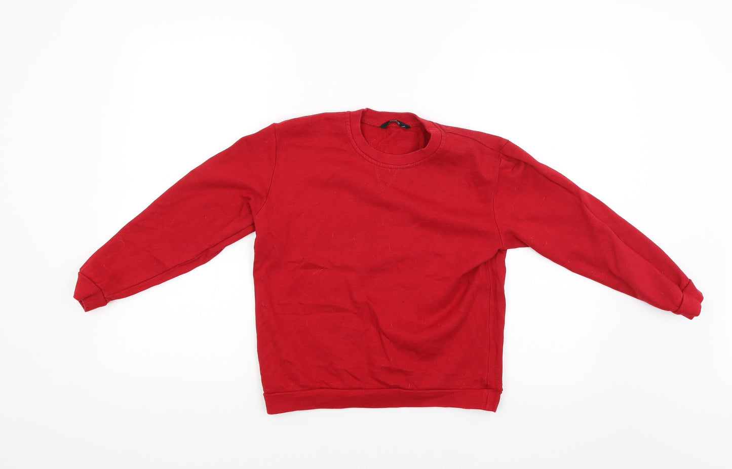 George Boys Red   Pullover Jumper Size 9-10 Years