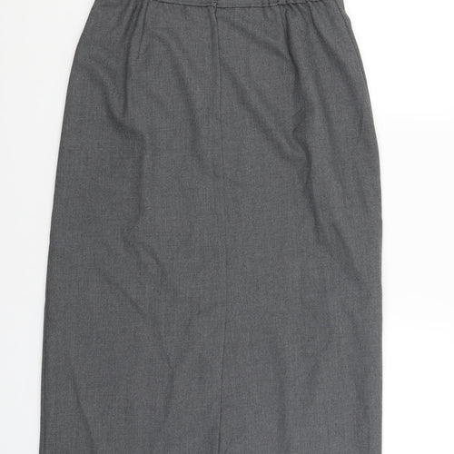slimru Womens Grey   Straight & Pencil Skirt Size 16