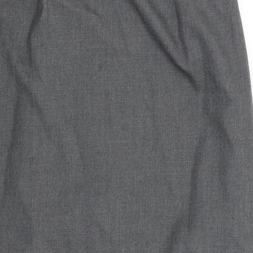 slimru Womens Grey   Straight & Pencil Skirt Size 16