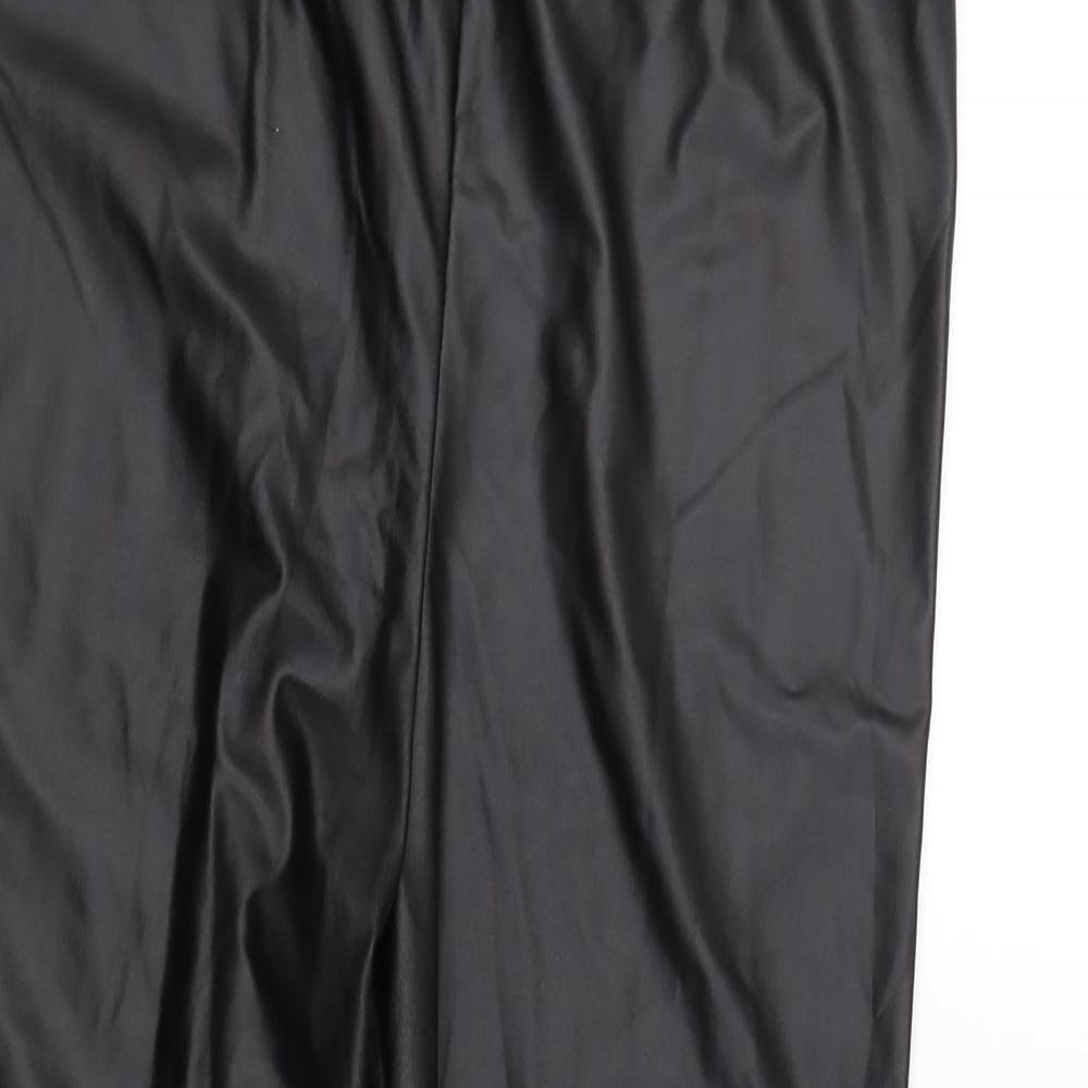 Atmosphere Womens Black   Rain Trousers Trousers Size 12 L26 in