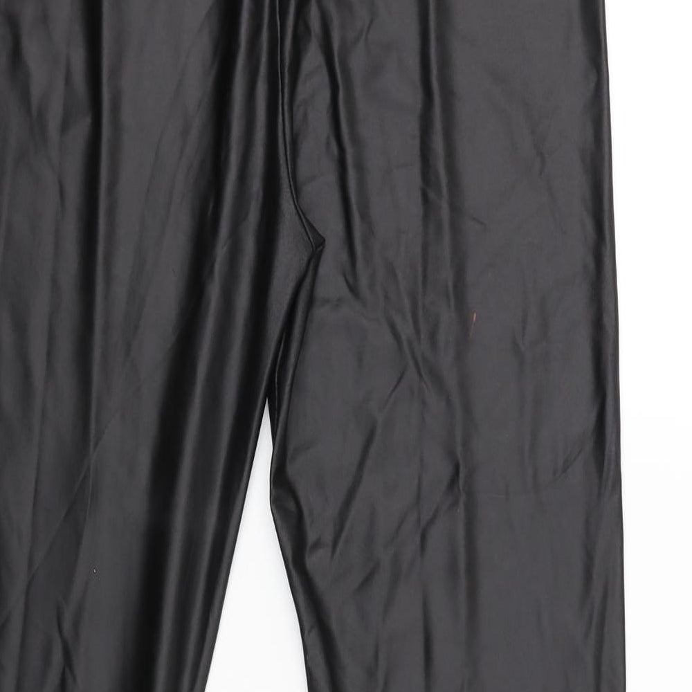 Atmosphere Womens Black   Rain Trousers Trousers Size 12 L26 in