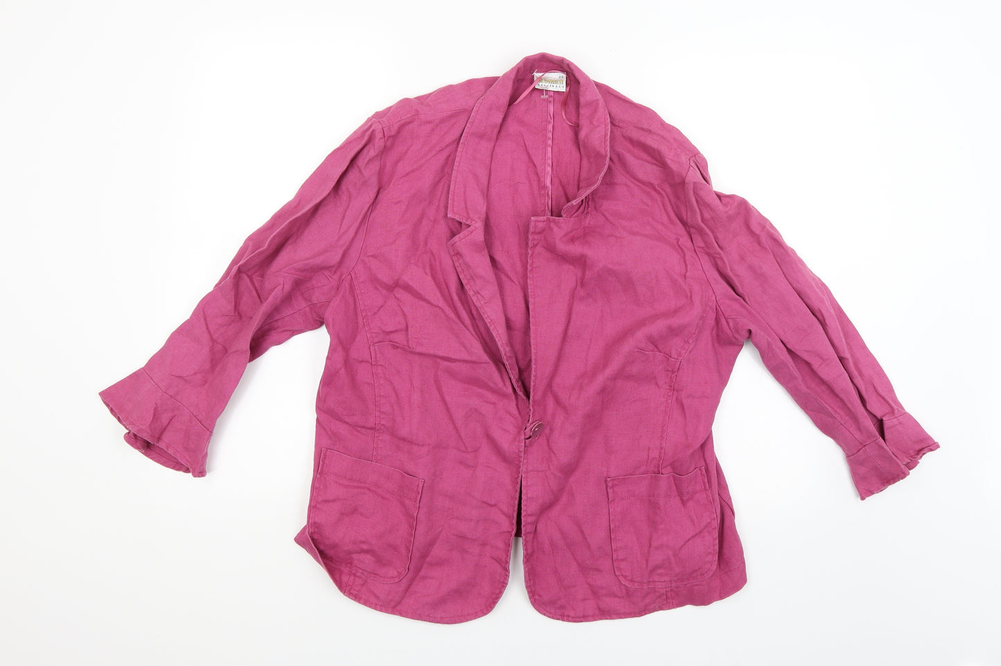Roman Womens Purple   Jacket Coatigan Size 22