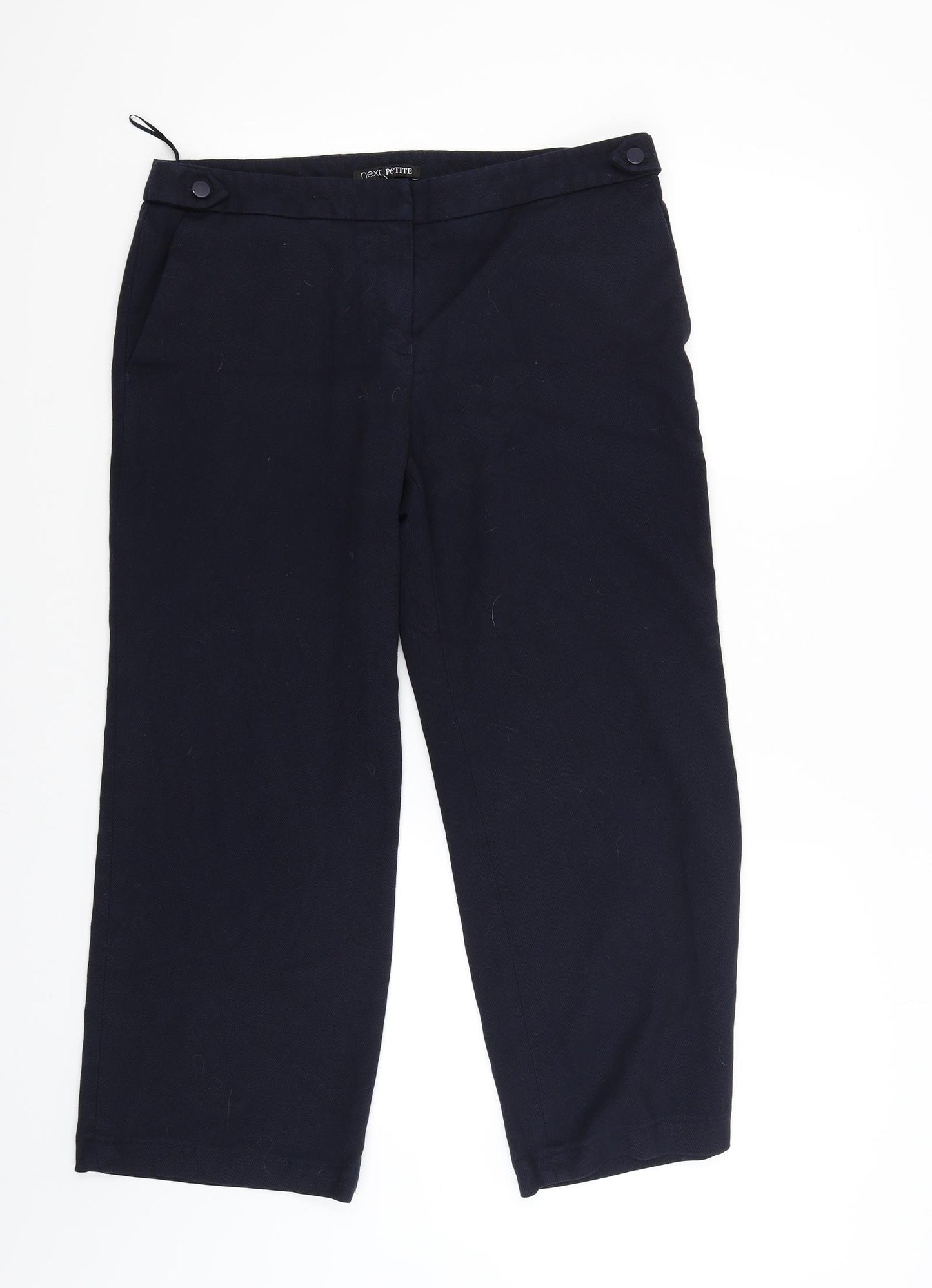 NEXT Womens Blue   Capri Trousers Size 14 L23 in