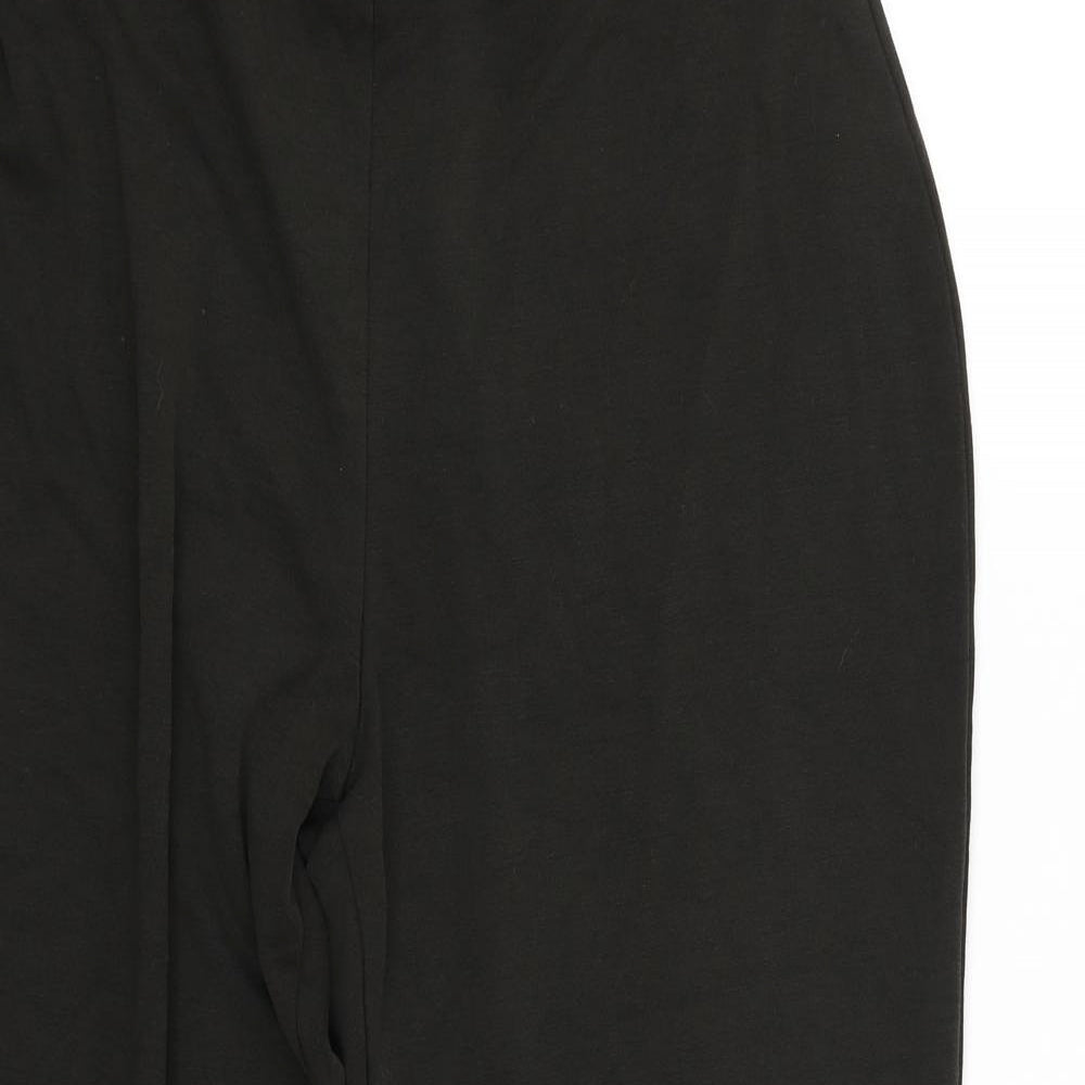 M&S Womens Green   Jegging Trousers Size 14 L25 in