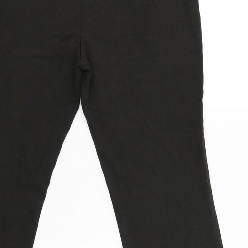 M&S Womens Green   Jegging Trousers Size 14 L25 in