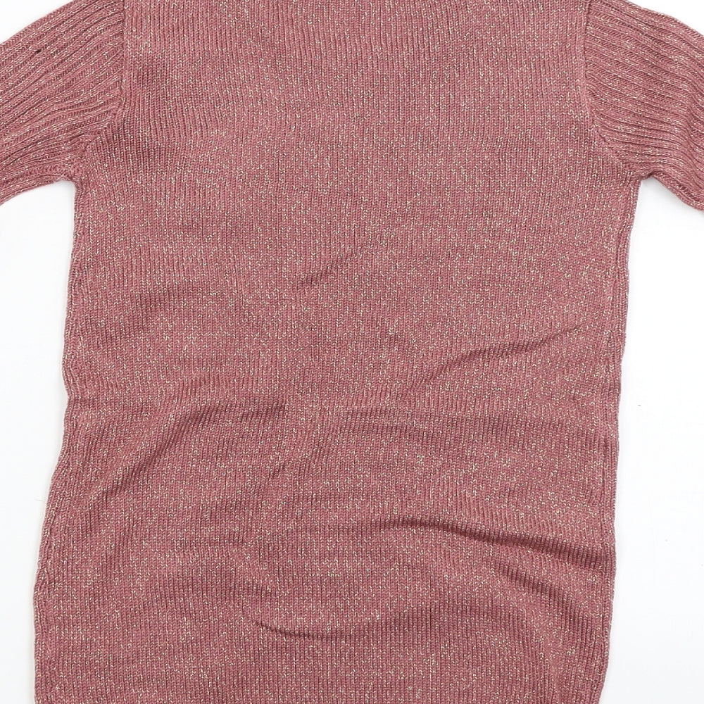 Nutmeg Girls Pink   Pencil Dress  Size 7-8 Years