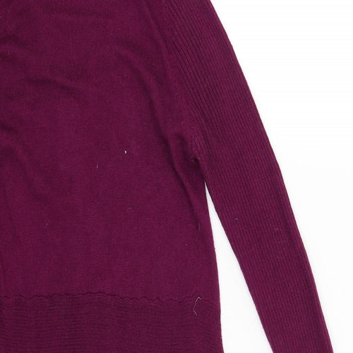 George Womens Purple   Kimono Blouse Size 10