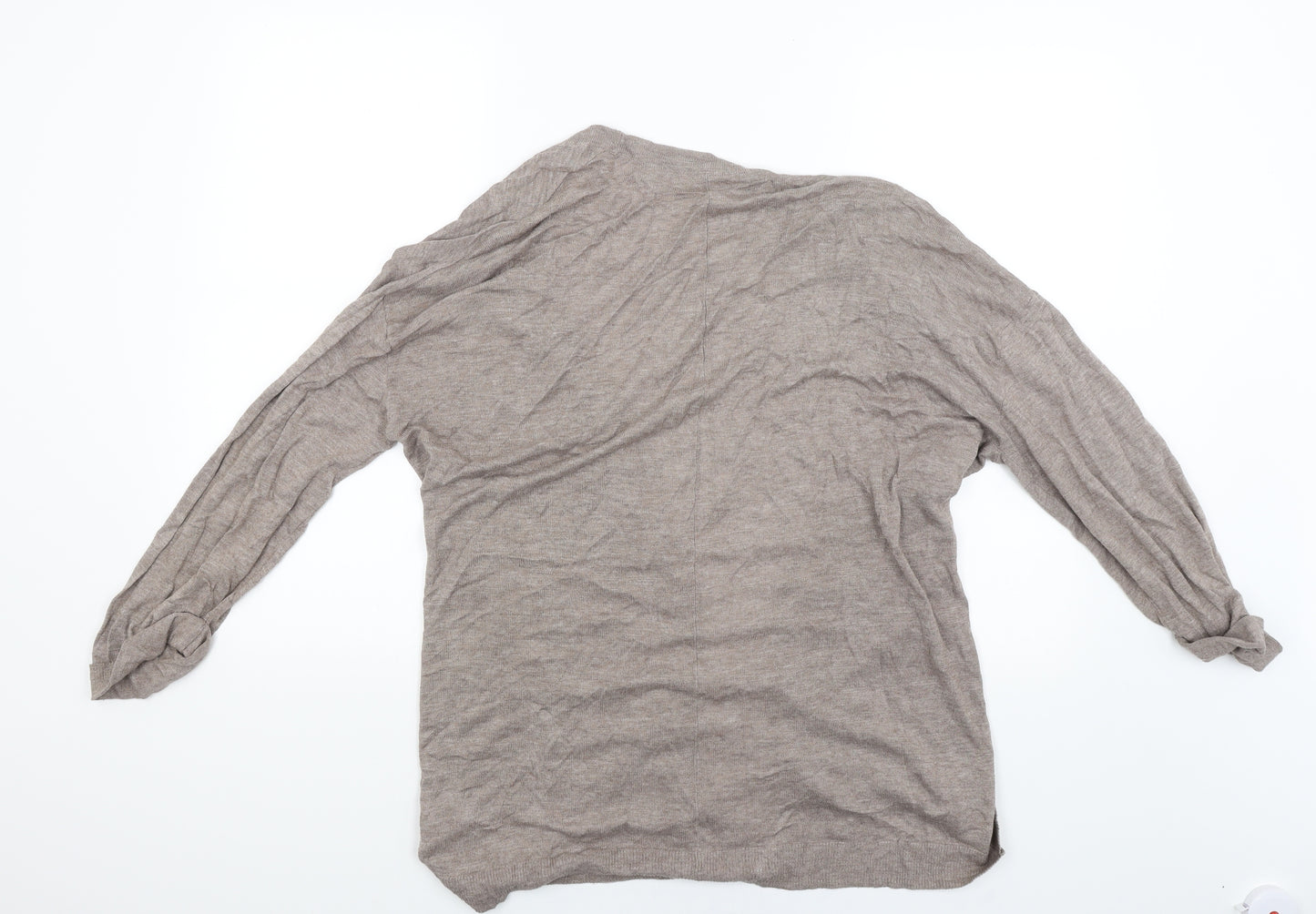 H&M Womens Beige   Cardigan Jumper Size L