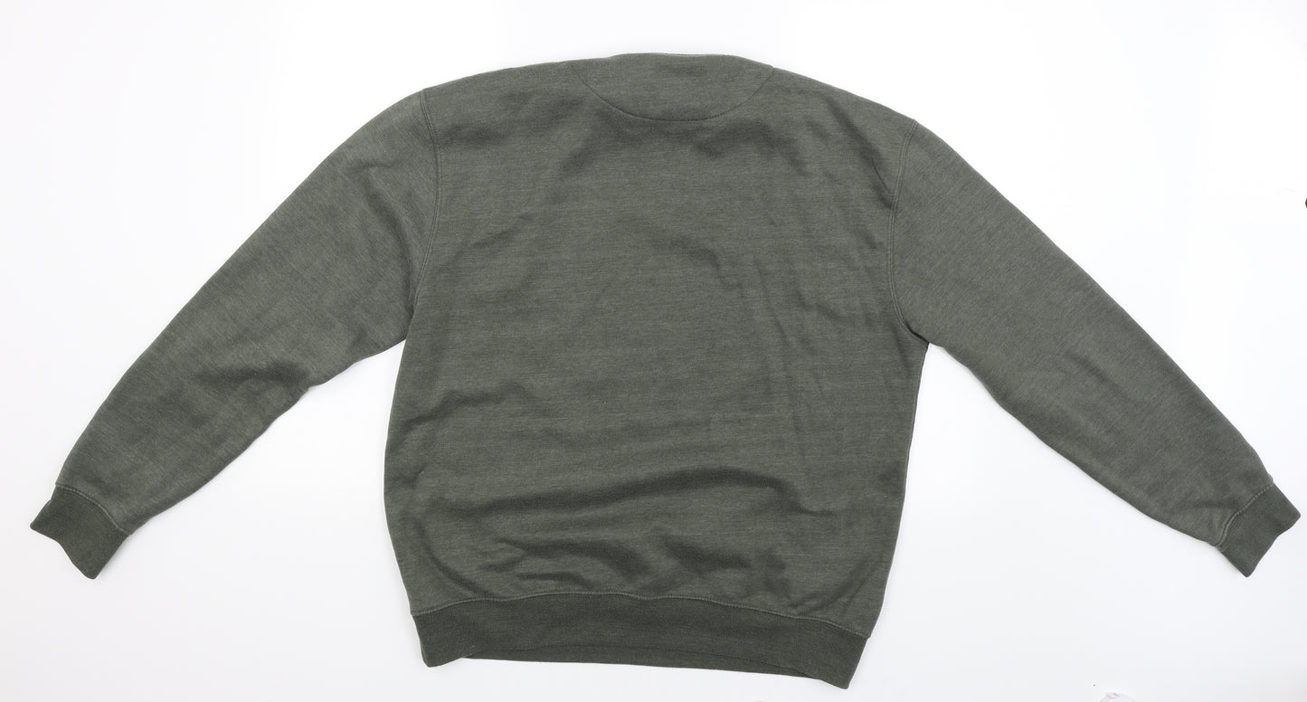 Carlson Mens Green   Pullover Jumper Size XL