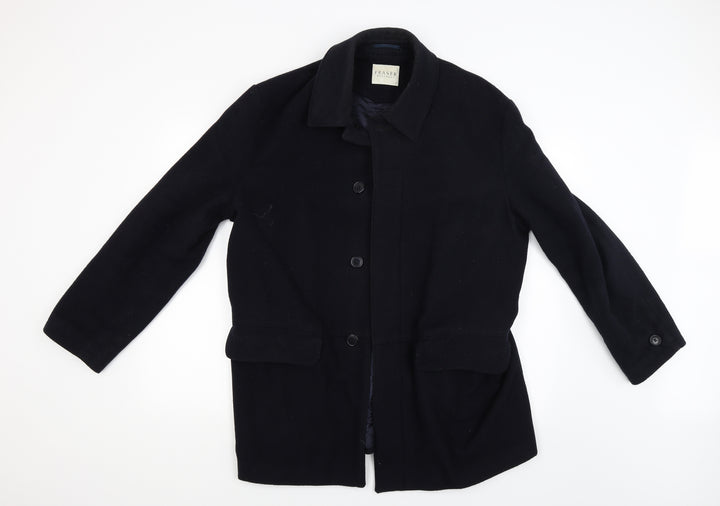 fraser Womens Blue   Jacket Coat Size 40