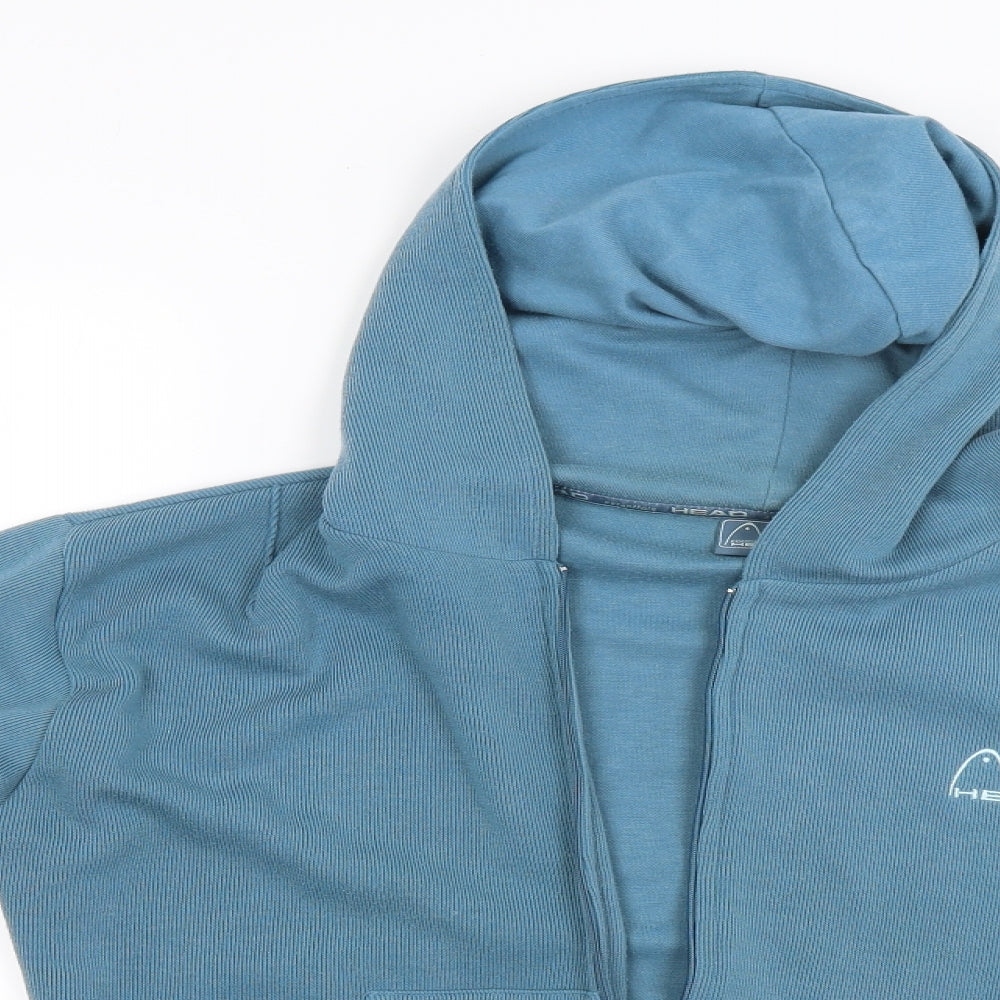 HEAD Womens Blue   Jacket Coat Size 14