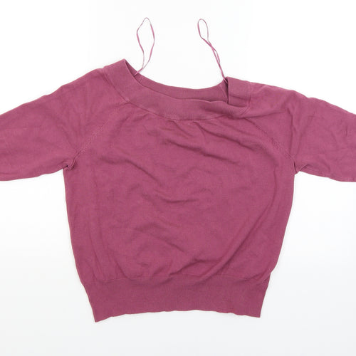 Moonsoon Womens Red   Pullover Jumper Size 12