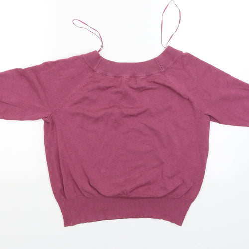 Moonsoon Womens Red   Pullover Jumper Size 12