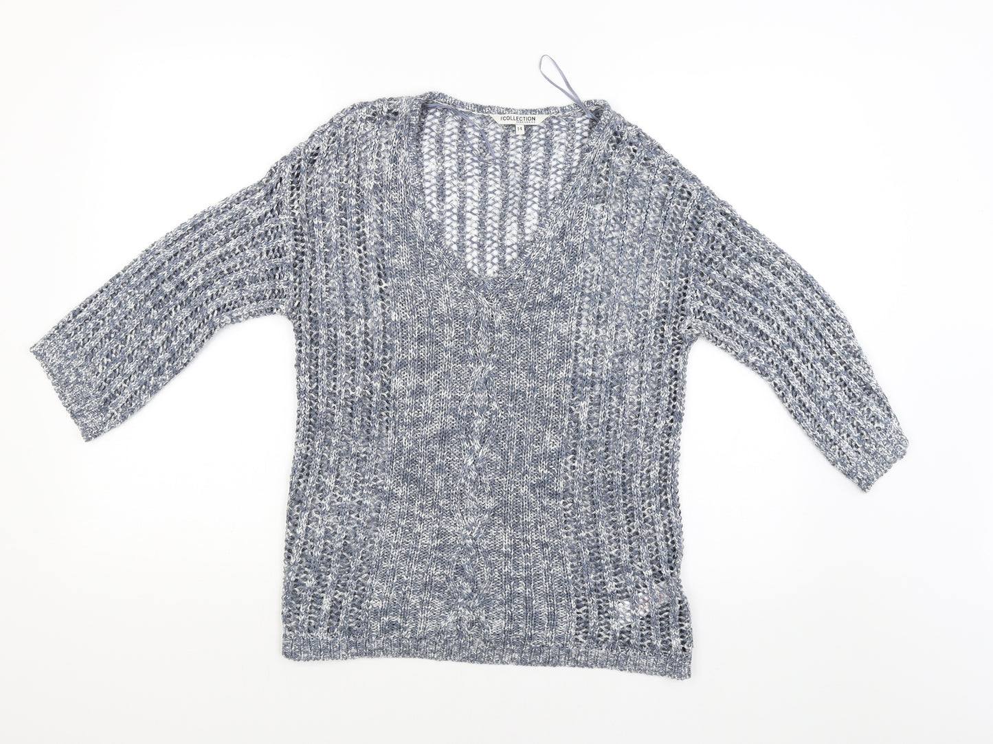 The collection Womens Blue   Pullover Jumper Size 14