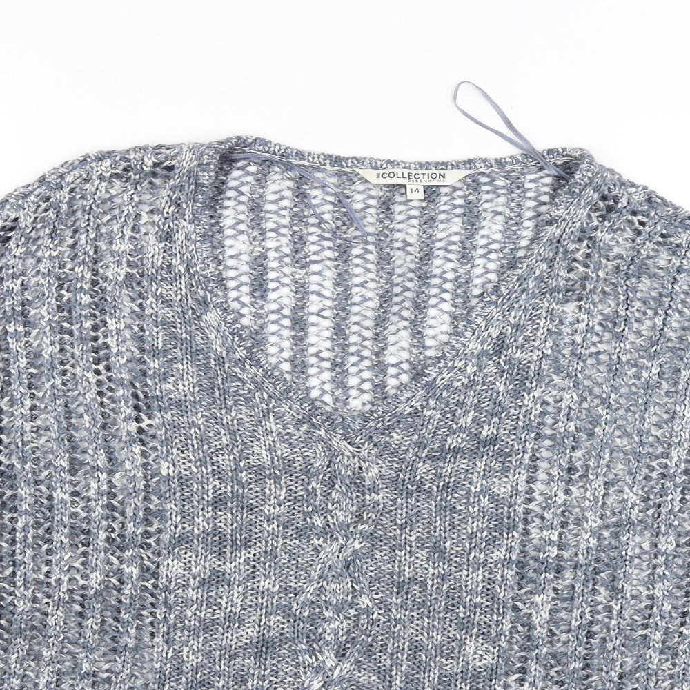 The collection Womens Blue   Pullover Jumper Size 14