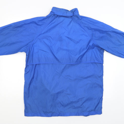 Coast to Coast Womens Blue   Trench Coat Poncho Size M