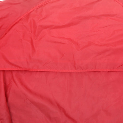 Coast to Coast Womens Red   Windbreaker Poncho Size M