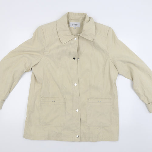 EWM Womens Beige   Jacket  Size 16