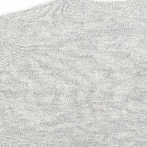 Primark Girls Grey   Pullover Jumper   - Team Unicorn