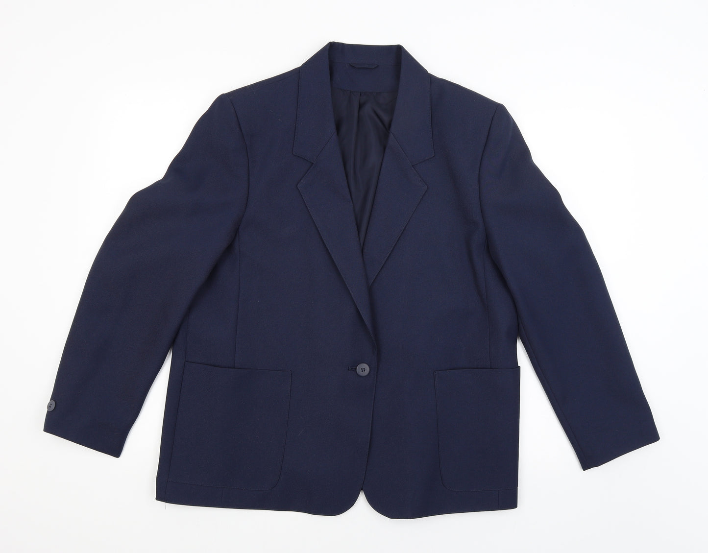 Classic Womens Blue   Jacket Blazer Size 16