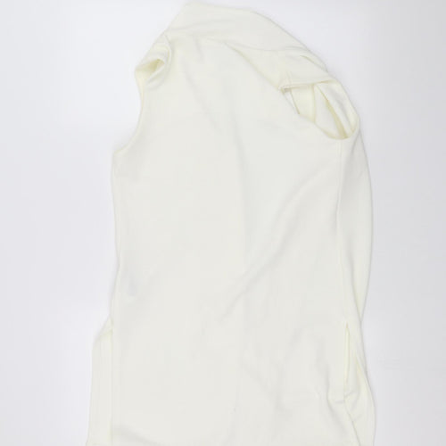 New Look Womens White   Jacket  Size 8