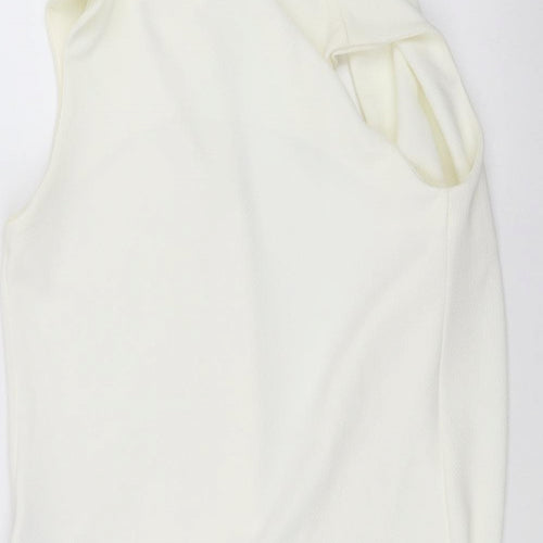 New Look Womens White   Jacket  Size 8