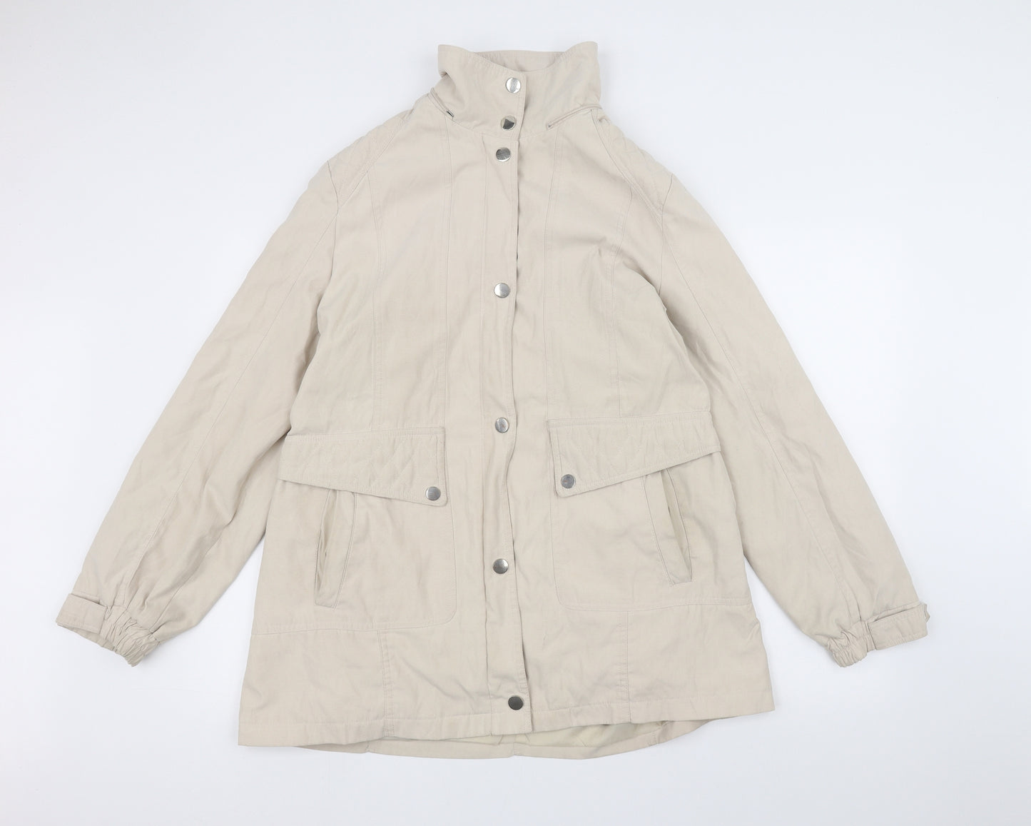 JCB Womens White   Jacket  Size 20
