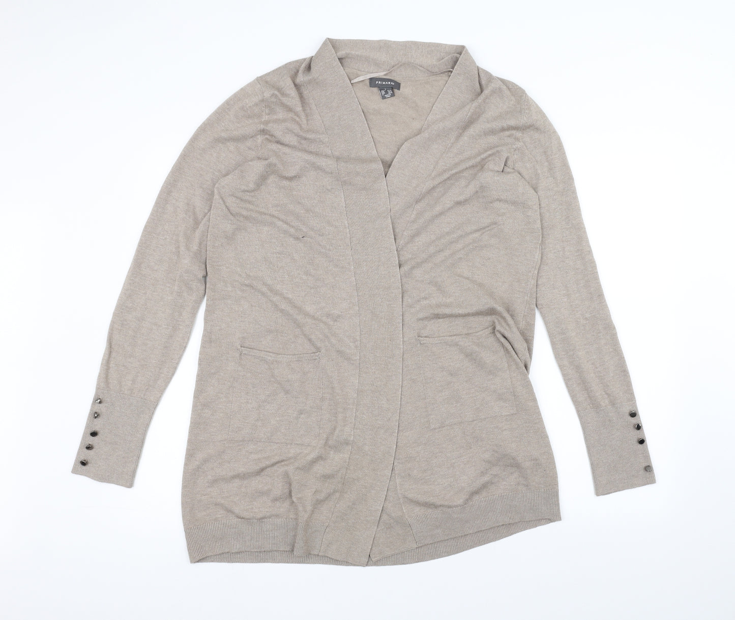 Primark Womens Brown   Cardigan Jumper Size L