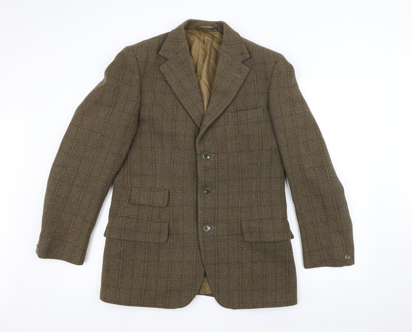 Dunn & Co Mens Brown   Jacket Suit Jacket Size 38