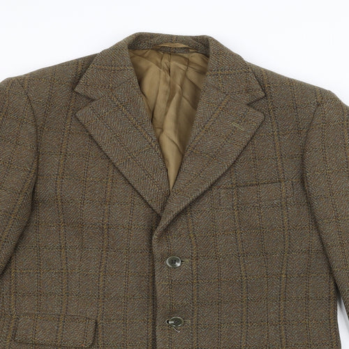 Dunn & Co Mens Brown   Jacket Suit Jacket Size 38